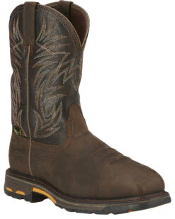 Ariat Men's Workhog Waterproof Comp Toe Met Guard Work Boots