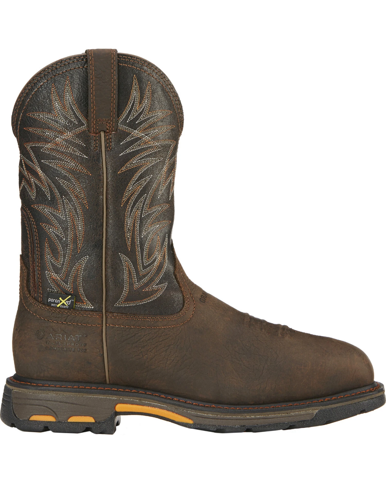 Ariat Men's Workhog Waterproof Comp Toe Met Guard Work Boots 2 Ariat Men's Workhog Waterproof Comp Toe Met Guard Work Boots - Image 2