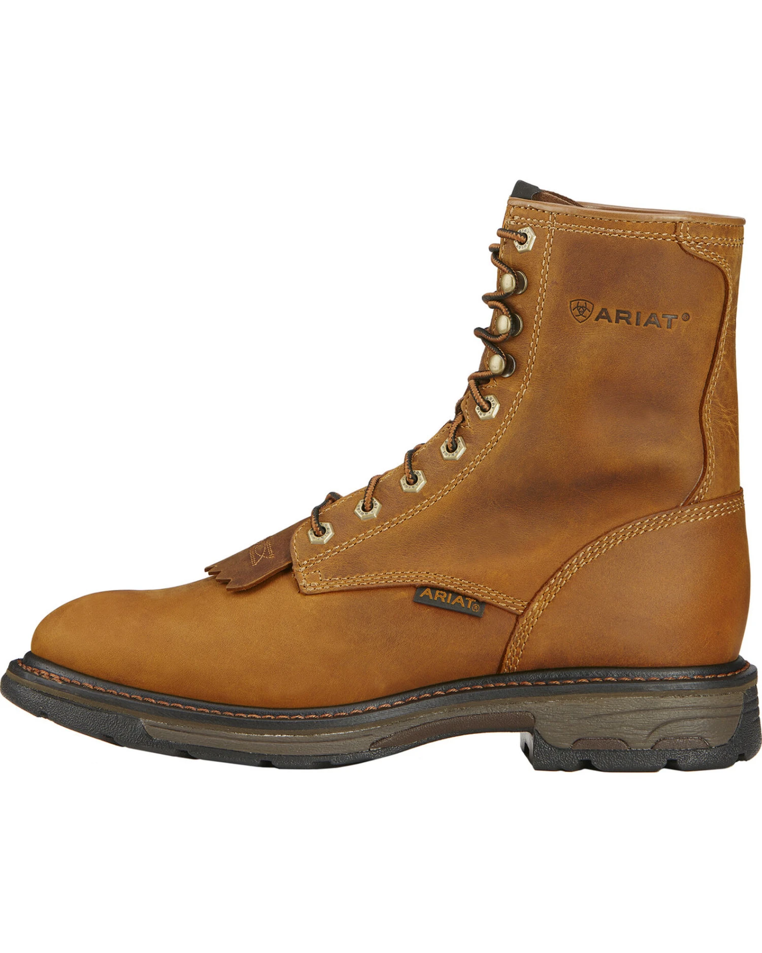 Ariat Men's Workhog 8" Lace-Up Work Boots 2 Ariat Men's Workhog 8" Lace-Up Work Boots - Image 2