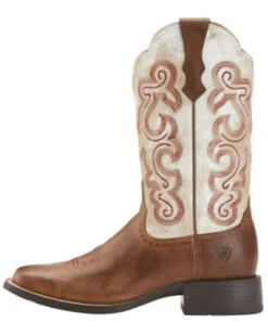 Ariat Women's Quickdraw Western Boots - Square Toe -Ariat Western Outfitters 031791 7010 P2