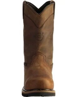 Justin Men's Wyoming Waterproof Internal Met Guard Pull-On Work Boots -Ariat Western Outfitters 050D01 41 FT