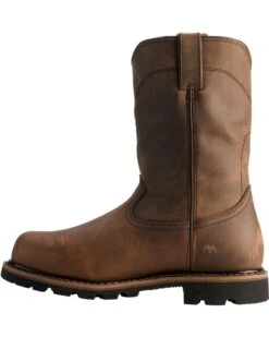 Justin Men's Wyoming Waterproof Internal Met Guard Pull-On Work Boots -Ariat Western Outfitters 050D01 41 LT