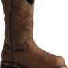 Justin Men's Wyoming Waterproof Internal Met Guard Pull-On Work Boots