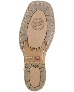 Double H Men's ICE Roper Western Work Boots - Broad Square Toe -Ariat Western Outfitters 050D34 22 P6