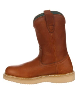 Georgia Boot Georgia Men's Farm & Ranch Wellington Work Boots -Ariat Western Outfitters 050Q74 15 LT