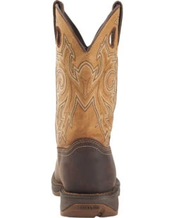 Rebel By Durango Men's Waterproof Steel Toe Western Work Boots -Ariat Western Outfitters 050Q88 41 BK