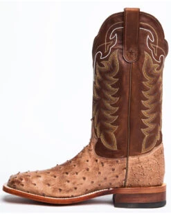 Tony Lama Men's San Saba Full Quill Ostrich Exotic Boots -Ariat Western Outfitters 066814 47 P3