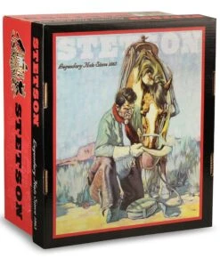 Stetson Seminole 4X Buffalo Fur Felt Hat -Ariat Western Outfitters 096A49 Q4 D3