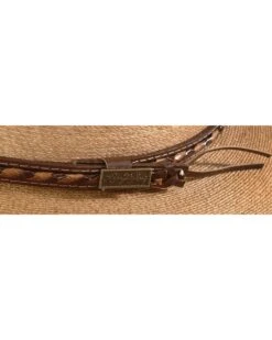 Larry Mahan 30X Lawton Palm Straw Cowboy Hat -Ariat Western Outfitters 099C01 22 D1
