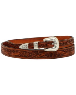 M & F Western Men's Tooled Leather Hatband
