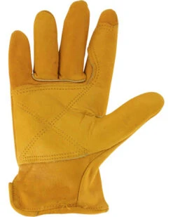 Cody James® Men's Gold Grain Cowhide Work Gloves -Ariat Western Outfitters 2000043170 290 P2