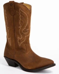 Shyanne Women's Donna Embroidered Leather Western Boots - Medium Toe