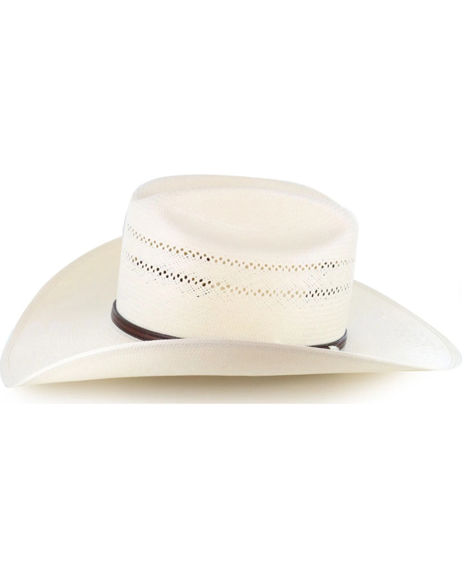 Resistol Men's George Strait 10X Straw Western Hat 4 Resistol Men's George Strait 10X Straw Western Hat - Image 4