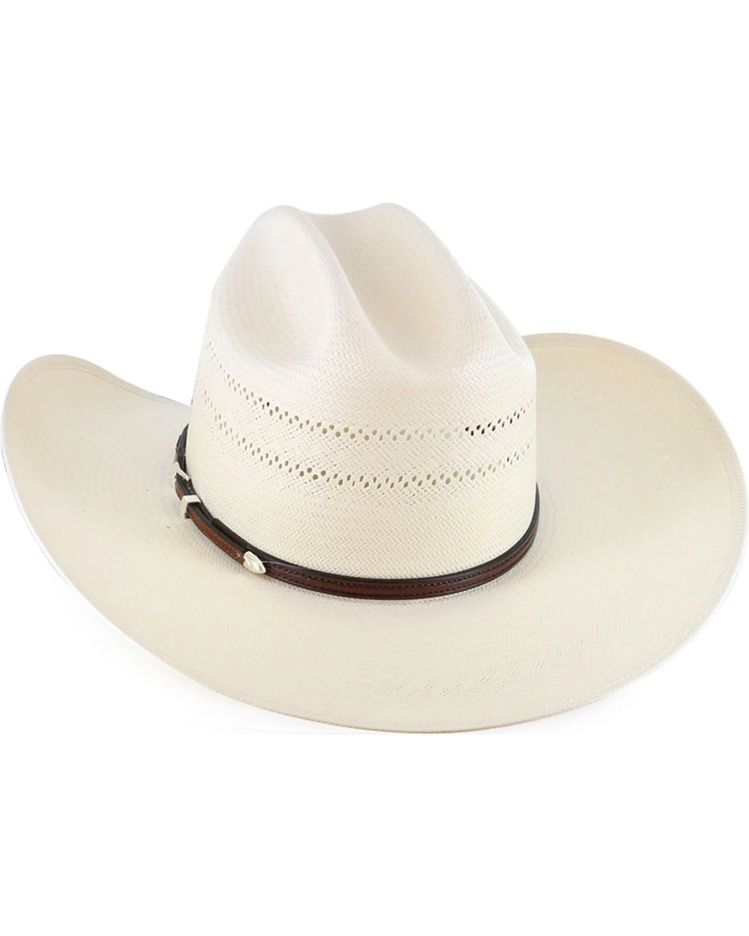 Resistol Men's George Strait 10X Straw Western Hat 3 Resistol Men's George Strait 10X Straw Western Hat - Image 3