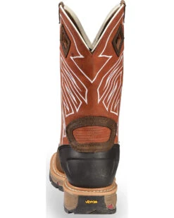 Justin Men's Waterproof Commander-X5 Steel Toe Work Boots -Ariat Western Outfitters 2000209602 200 BK