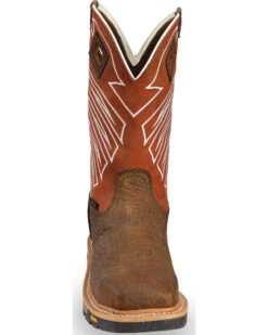 Justin Men's Waterproof Commander-X5 Steel Toe Work Boots -Ariat Western Outfitters 2000209602 200 FT