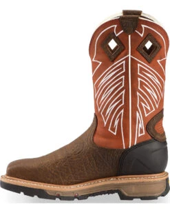 Justin Men's Waterproof Commander-X5 Steel Toe Work Boots -Ariat Western Outfitters 2000209602 200 LT
