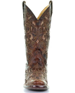 Corral Women's Embroidered Stud Inlay Western Boots -Ariat Western Outfitters 2000213351 200 FT