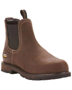 Ariat Men's Groundbreaker Chelsea Waterproof Work Boots - Steel Toe