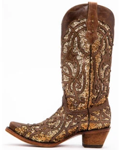 Corral Women's Golden Luminary Roots Western Boots - Snip Toe -Ariat Western Outfitters 2000245368 281 P3