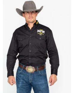 Wrangler Men's WNFR 60th Anniversary Long Sleeve Western Shirt