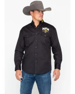 Wrangler Men's WNFR 60th Anniversary Long Sleeve Western Shirt -Ariat Western Outfitters 2000245619 001 P5