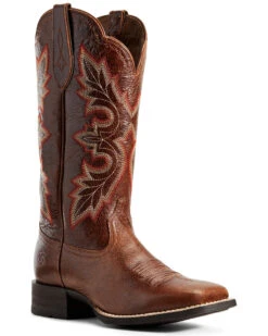 Ariat Women's Breakout Rustic Western Performance Boots - Broad Square Toe