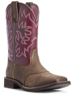 Ariat Women's Delilah Western Performance Boots - Broad Square Toe