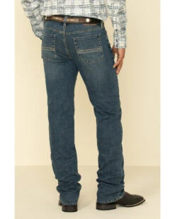 Cody James Men's High Roller Stackable Stretch Straight Medium Wash JeansÂ