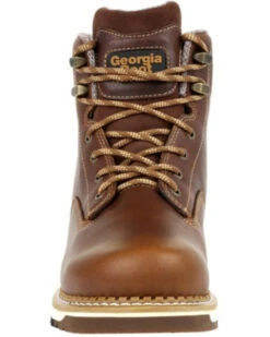 Georgia Boot Men's AMP LT Waterproof Work Boots - Steel Toe -Ariat Western Outfitters 2000306713 200 P5