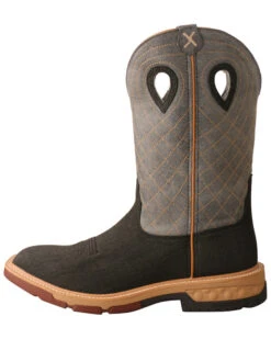 Twisted X Men's Brown CellStretch Western Boots - Broad Square Toe -Ariat Western Outfitters 2000307467 200 P3