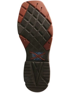 Twisted X Men's Brown CellStretch Western Boots - Broad Square Toe -Ariat Western Outfitters 2000307467 200 P6