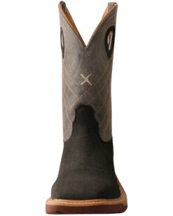 Twisted X Men's Brown CellStretch Western Work Boots - Alloy Toe -Ariat Western Outfitters 2000307469 200 P5