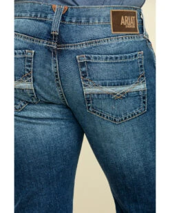 Ariat Men's M7 Rocker Summit Dark Stretch Stackable Slim Straight Jeans 9 Ariat Men's M7 Rocker Summit Dark Stretch Stackable Slim Straight Jeans -Ariat Western Outfitters 2000322092 402 P4