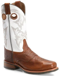 Double H Men's Marty Western Work Boots - Steel Toe