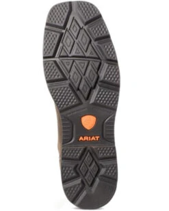 Ariat Men's Dark Brown Groundwork Western Work Boots - Steel Toe -Ariat Western Outfitters 2000331033 200 P6