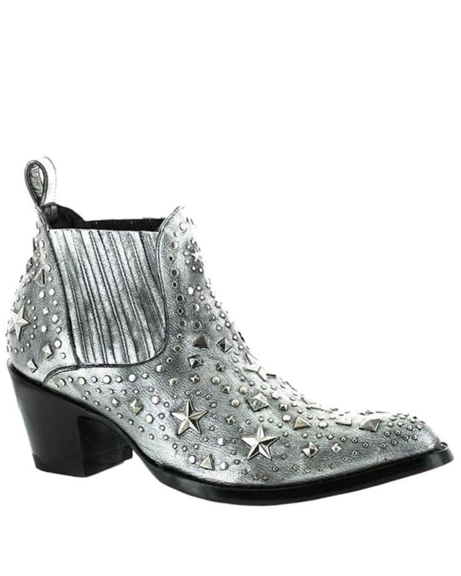 Old Gringo Women's Metal Star Fashion Booties - Pointed Toe 1 Old Gringo Women's Metal Star Fashion Booties - Pointed Toe