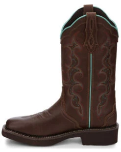 Justin Women's Raya Western Boots - Square Toe 9 Justin Women's Raya Western Boots - Square Toe -Ariat Western Outfitters 2000335052 280 P3