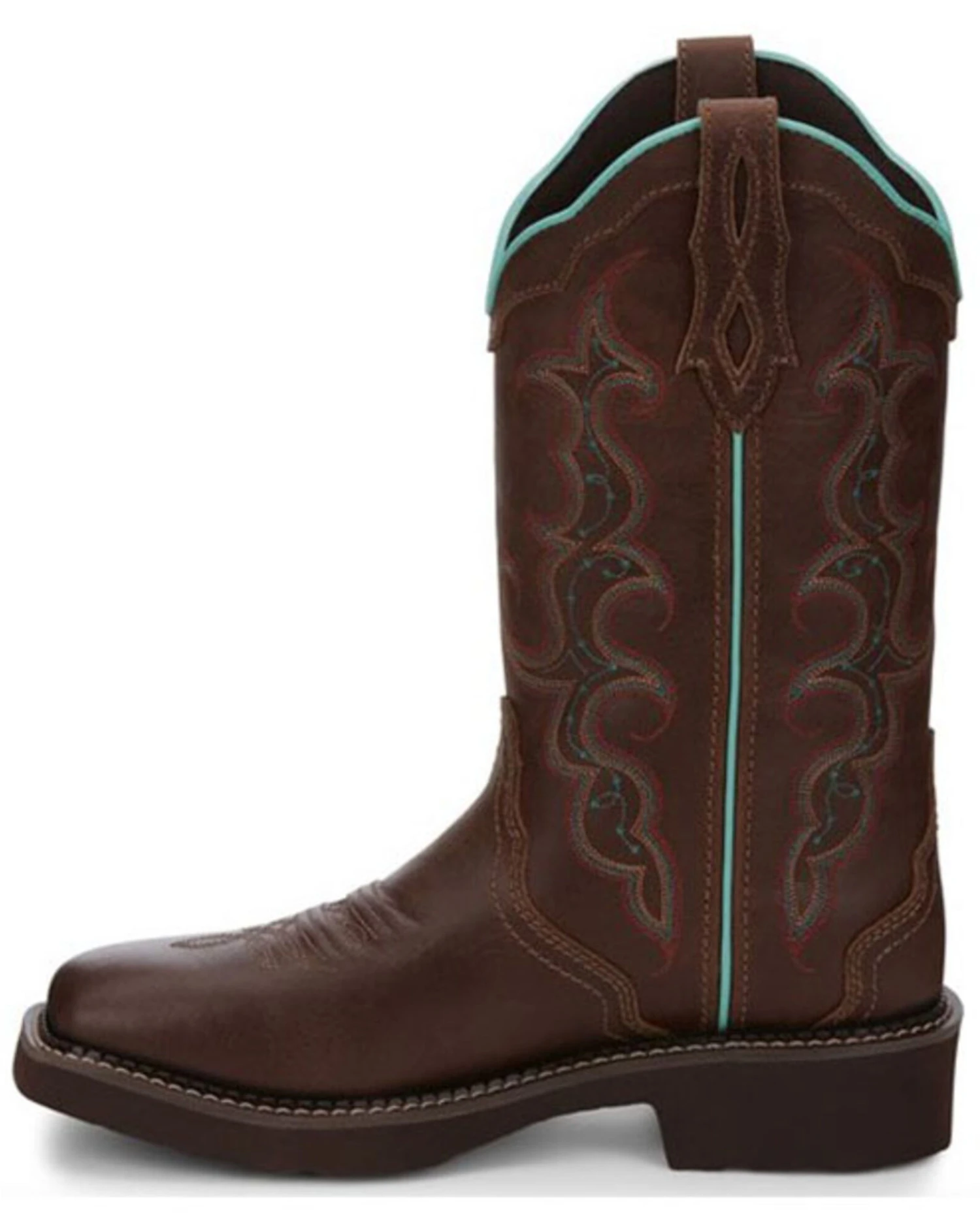Justin Women's Raya Western Boots - Square Toe 3 Justin Women's Raya Western Boots - Square Toe - Image 3