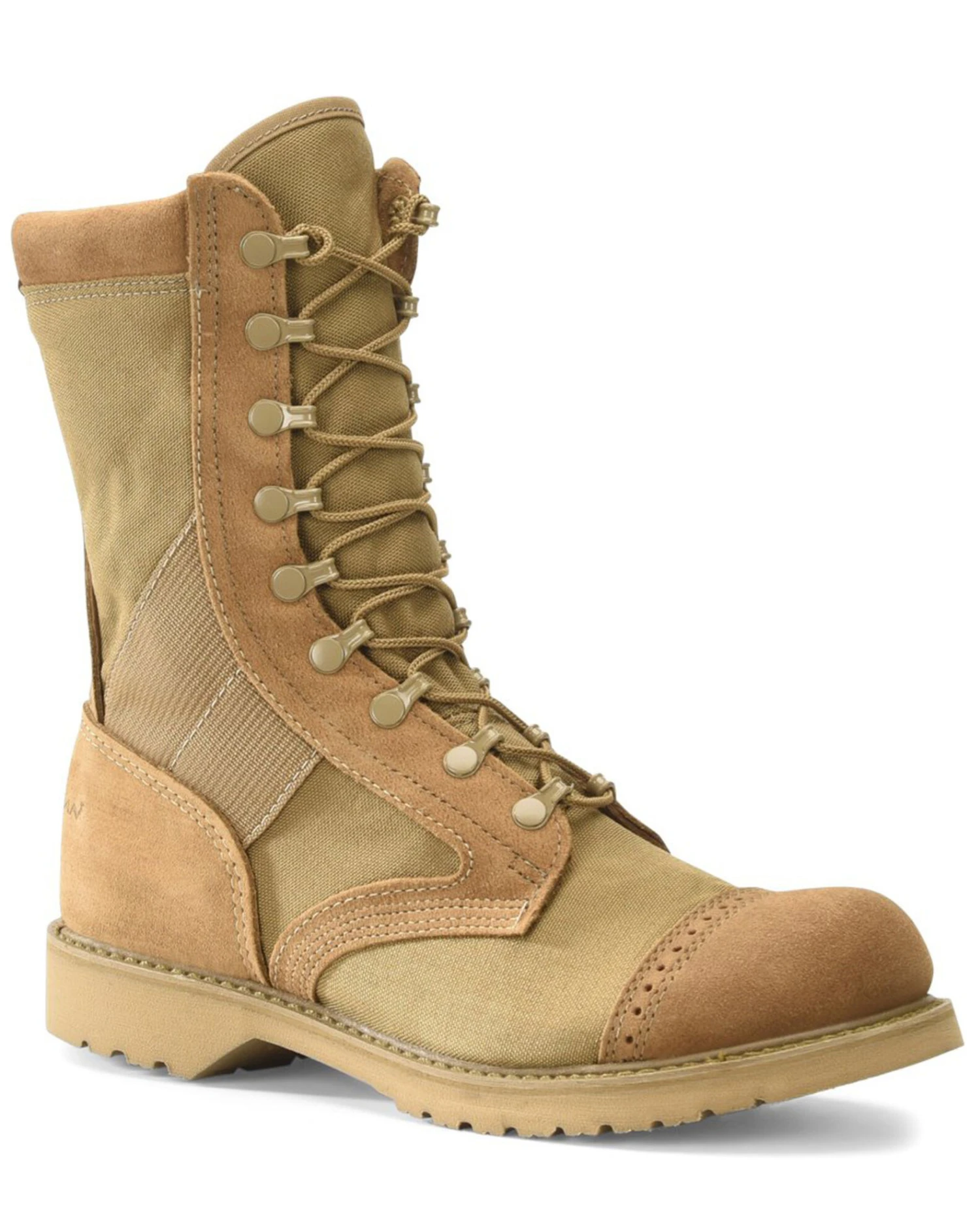 Corcoran Men's Marauder Coyote Military Boots - Soft Toe 1 Corcoran Men's Marauder Coyote Military Boots - Soft Toe