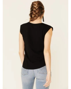 Shyanne Women's Fringe With Benefits Graphic Muscle Tee  -Ariat Western Outfitters 2000338218 001 P5