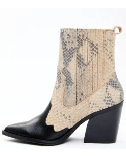 Dan Post Women's Snake Print Fashion Booties - Pointed Toe 10 Dan Post Women's Snake Print Fashion Booties - Pointed Toe -Ariat Western Outfitters 2000340408 001 P4