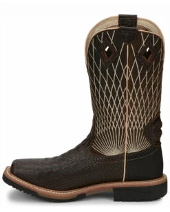 Justin Men's Derrickman Western Work Boots - Composite Toe -Ariat Western Outfitters 2000340836 235 P3