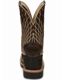 Justin Men's Derrickman Western Work Boots - Composite Toe -Ariat Western Outfitters 2000340836 235 P4