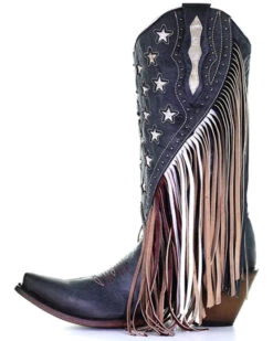 Corral Women's Lamb Stars Inlay & Studs Western Boots - Snip Toe -Ariat Western Outfitters 2000340851 400 P3