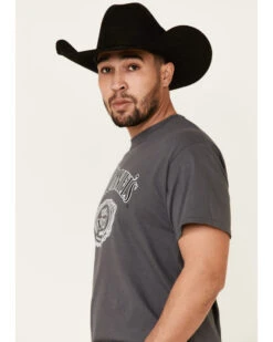 Jack Daniels Men's Cartouche Logo Brand Graphic T-Shirt  -Ariat Western Outfitters 2000341364 022 P5