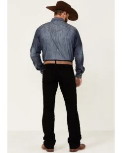 Ariat Men's M7 Black Legacy Wash Stretch Slim Straight Jeans 6 Ariat Men's M7 Black Legacy Wash Stretch Slim Straight Jeans -Ariat Western Outfitters 2000341793 001 P3