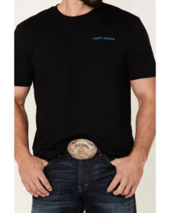 Cody James Men's Bourbon Beers Bandits Graphic Short Sleeve T-Shirt  -Ariat Western Outfitters 2000343164 610 P3