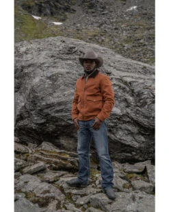 Pendleton Men's Whiskey Carson City Canvas Zip-Front Barn CoatÂ