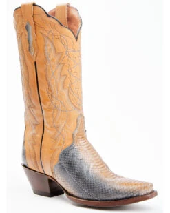 Ariat Western Outfitters 6 Dan Post Women's Zacatecas Exotic Watersnake Western Boots - Snip Toe